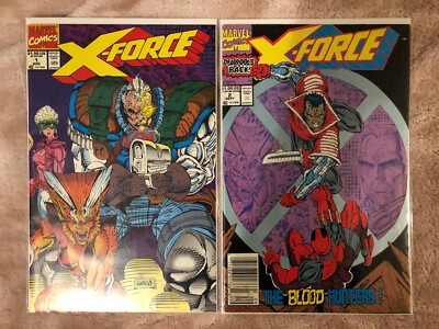 X-Force #1-2 Bundle (Marvel Comics 1991)