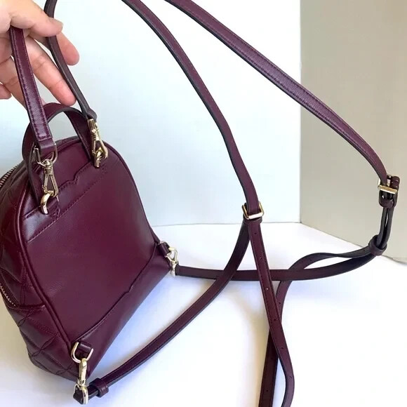 Kate Spade Mini Natalia Quilted Leather Convertible Backpack 
