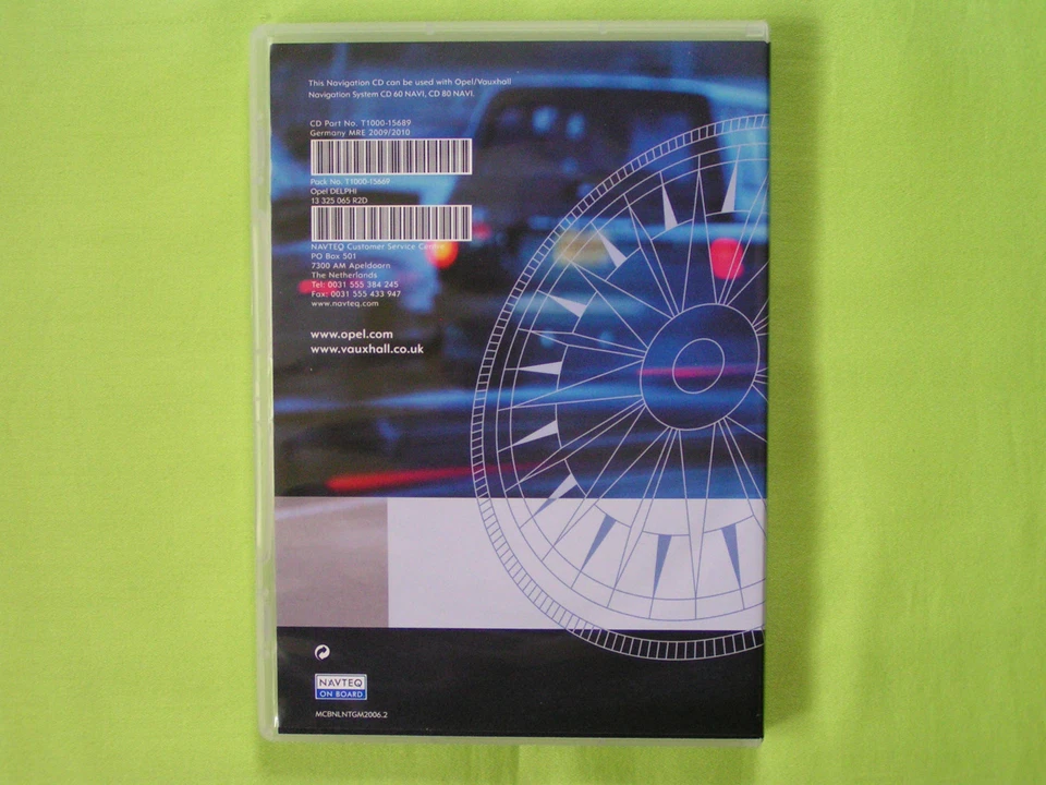 NAVIGATION OPEL CD 60 NAVI CD 80 NAVI DEUTSCHLAND + EU 2010 CD60 ANTARA CORSA D - Bild 2 von 3