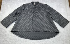Marlawynne Open Front Jacket Black Women’s Size Medium