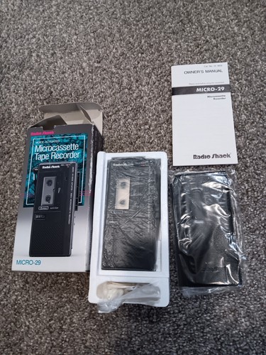 Radio Shack Micro-29 Tape Recorder Microcassette 14-1059