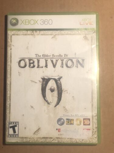 The Elder Scrolls IV:Oblivion (Microsoft Xbox 360, 2006) Version européenne TESTÉE - Photo 1 sur 4