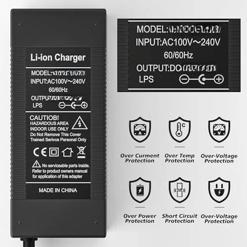 Li-ion Lithium Battery Charger for Schwinn 26" Boundary Electric Mountain Bike - Picture 3 of 6