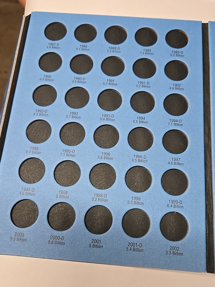 COMPLETE WHITMAN LINCOLN CENTS COLLECTIOIN 1975-2013 NUMBER THREE #9033 ...