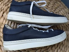 Coach and Four Black Leather Low Top Sneakers Womens Size 7 ½