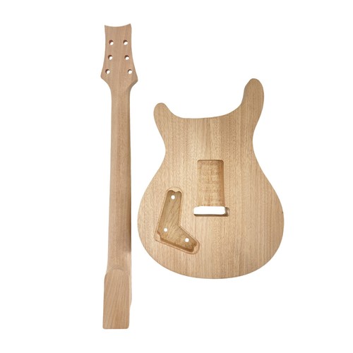 Electric Guitar body Guitar Neck for PRS style Mahogany maple 22 fret 24.75inch - Picture 4 of 5