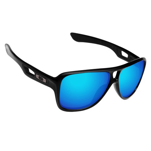 Hawkry Polycarbonate Replacement Lenses for-Oakley Sunglass Dispatch 2-Ice Blue - Picture 2 of 3