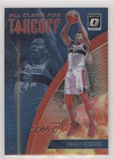 2018 Donruss Optic All Clear for Takeoff Red Prizm 47/99 Dwight Howard HOF 0c6