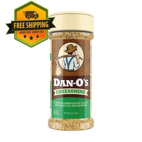 Dan-O's Cheesoning Seasoning Parmesan Italian All Purpose Blend, 2.6oz