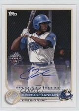 2022 Topps Pro Debut Auto Christian Franklin #PD-144 Auto 0m4x