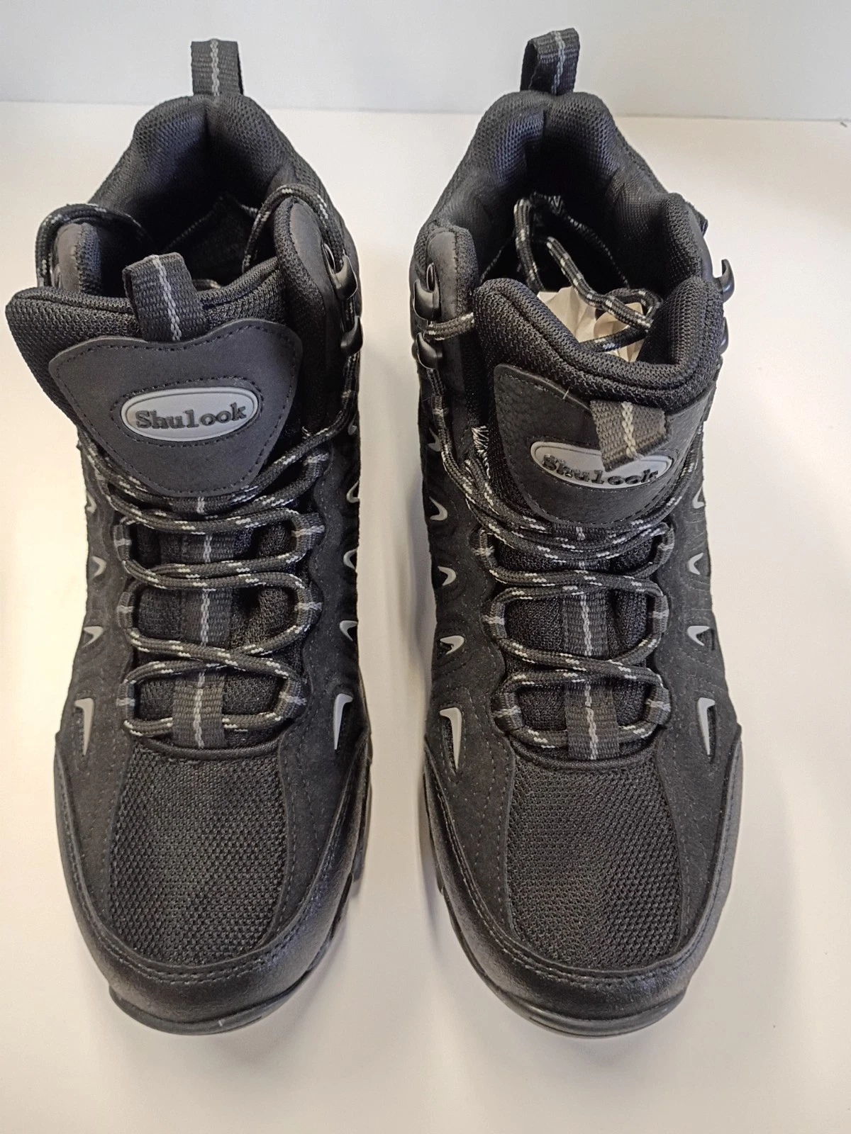 New Shulook Men’s Waterproof Hiking Boots Size 8.5