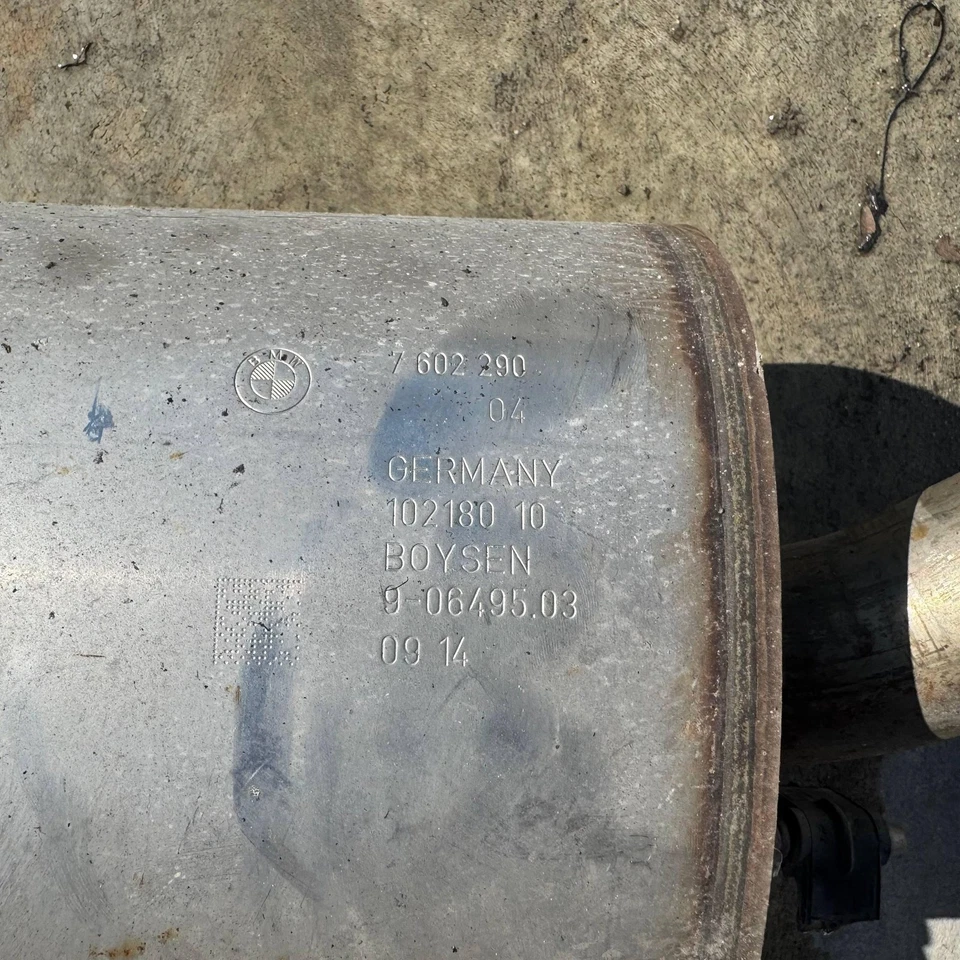 Silenciador de escape completo BMW 435i F32 F33 F36 2014-2018 Foto 3 de 4