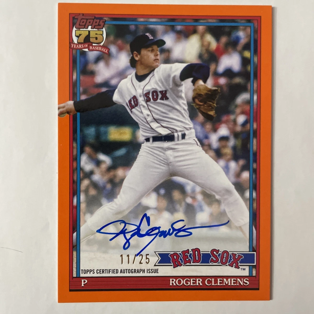 Roger Clemens Baseball 1991 Season Sports Trading Cards