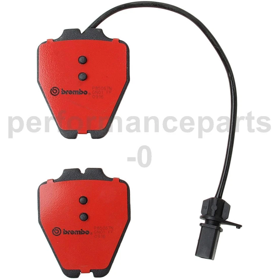 Brembo Front Rear Disc Brake Pad Set fits 1999-1999 Audi A4 Quattro - Image 4 of 4