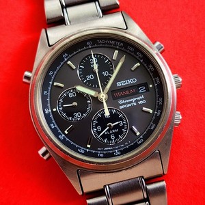 Seiko 7t32 Titanium for sale | eBay
