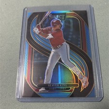 Seaver King /199 2025 Panini Select Premier Light Blue Prizm Washington National