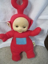 Teletubbies Red Po 15" Talking Plush Stuffed Doll PlaySkool Hasbro 1998 WORKS