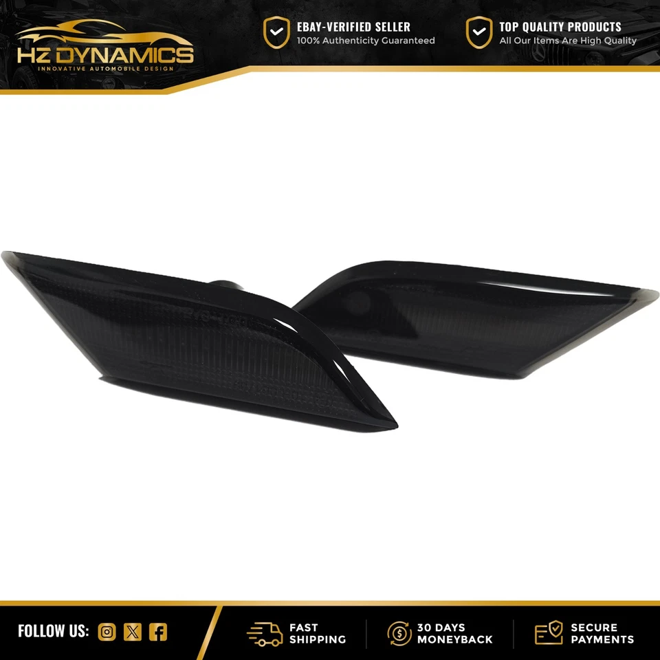 FOR VW TRANSPORTER T6.1 SEQUENTIAL LED SIDE REPEATERS SMOKED 2020+ DYNAMIC SWEEP - Image 3 of 4