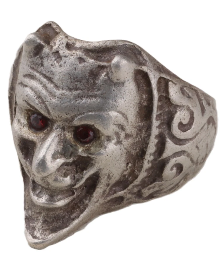 U-382 Devil smile 835 silver U-boat WW2 German ring naval submarine Satan U-Boot - Image 3 of 4