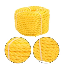 LABLT 1/2" x 100 ft 3 Stranded Braided Rope,  Lightweight for Commercial Use