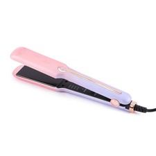 Hair Straightener Flat Iron  Wide Ceramic Plates ,Adjustable Heat Styling Tool