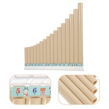 Pan Flute Panpipes C Key Pan for Beginners Students Musical Instrument