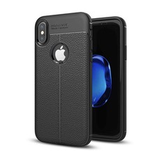 Case for Apple iPhone X / XS Protection Cover TPU Silicone Imitation Leather