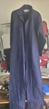 GCA Garment Corporation Of America 42-RG  Cotton Navy Coveralls