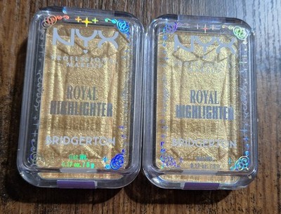 2 - NYX Professional Makeup Bridgerton Collection Royal Highlighter Light Gold