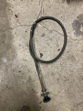 1967-1972 Ford Truck Carburetor Choke Cable Bezel Knob OEM F100 F250 #69-1