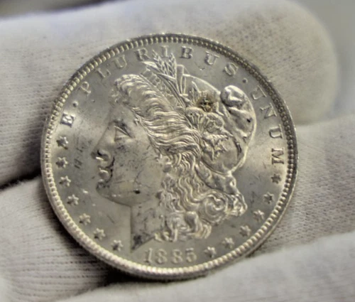 1885 O US Morgan Silver Dollar $1 Unc.