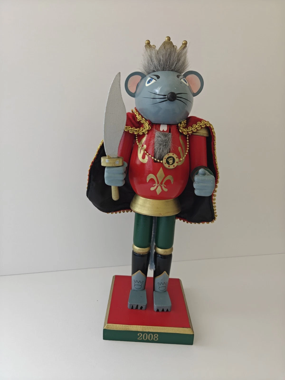 The Nutcracker 14” Tall Rat/Mouse King Limited Edition 2008, AAA