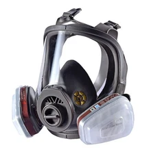 6800 Full Face Gas Mask Respirator Spraying Painting w/2 P100 Filters New