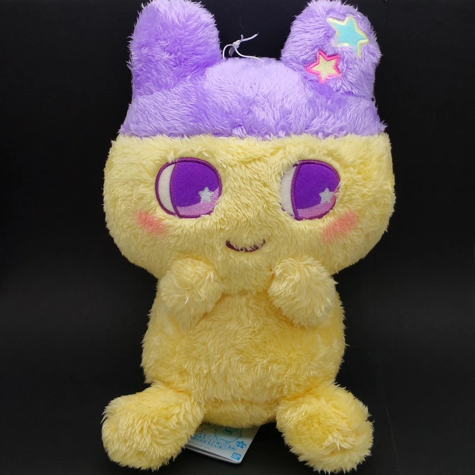 Tamagotchi MAMETCHI JUMBO PLUSH Yumetic Dream Version Roxo 12" 30cm Bandai - Imagem 2 de 4