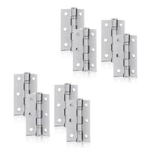 XFORT 75mm Internal Door Hinge, 3inch Butt Hinges, Ball Bearing Door Hinge