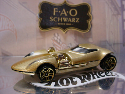 2022 FAO SCHWARZ Design Exclusive TWIN MILL gold;gpr5 LOOSE Hot Wheels