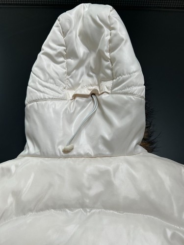 Predator Down Puffer Hooded Vest Women's Size Large White - Picture 13 of 14