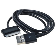 Black USB Sync Data Charger Cable Cord for Samsung Galaxy Tab SPH-P100 SGH-T849