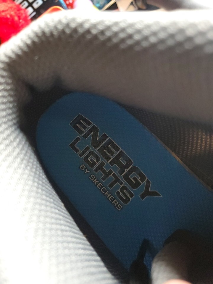 Skechers Unisex Kids Energy Lights 2.0 Black High Tops Size 5 eBay