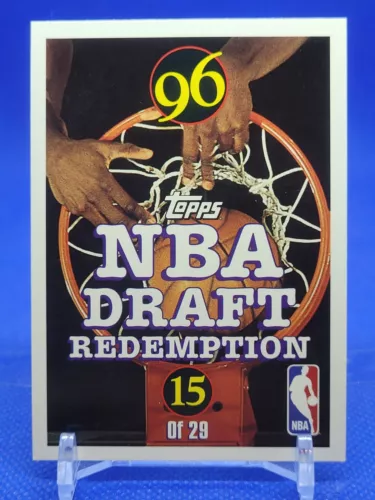 1996-97 Topps NBA Draft Redemption UNREDEEMED Steve Nash #15