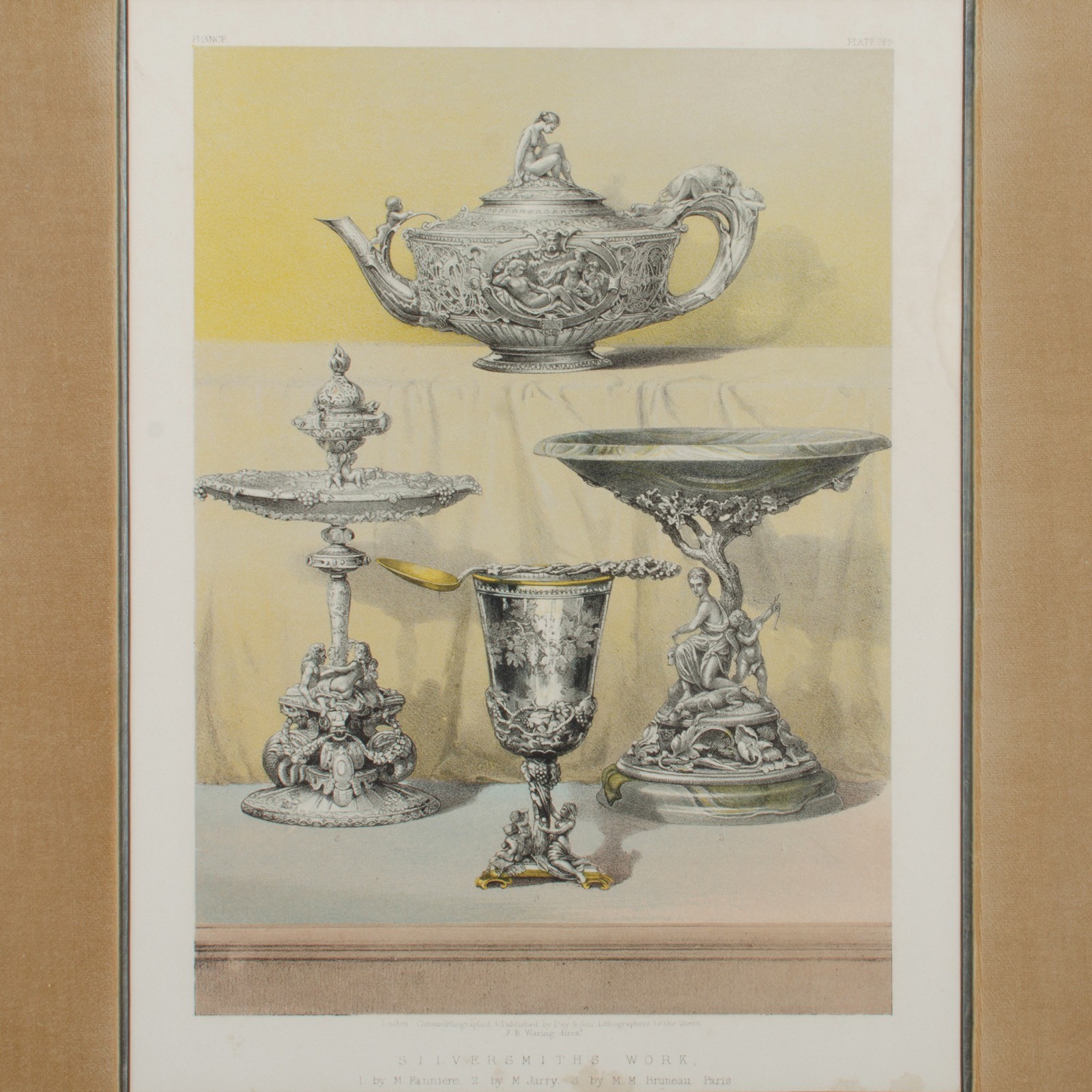 J.B. Waring Antique Prints, Silvermith’s Work and Group of Silver