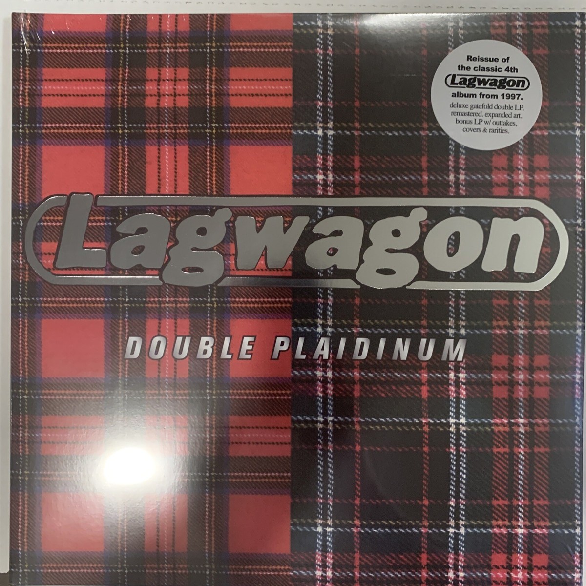 米2LP Lagwagon Double Plaidinum FAT7841 Fat Wreck Chords /00520 LAGWAGON double plaidinum x2 LP Vinyl Record SEALED / NEW