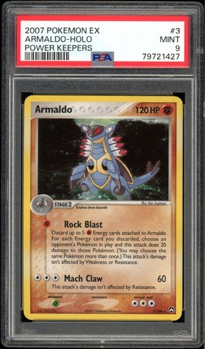 Armaldo graded PSA 9 for sale on eBay