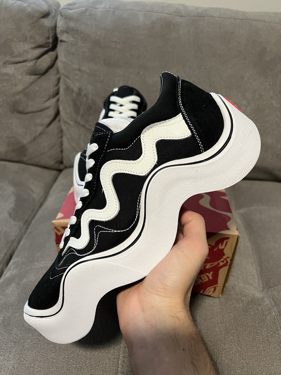 Size 10 - MSCHF Wavy Baby x Tyga Low Black | eBay