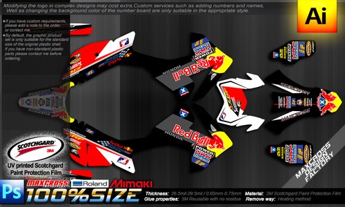 Maxcross Design Graphic kit Decal Sticker FOR HONDA 2012-2020 CRF250L CRF250M - Picture 2 of 6