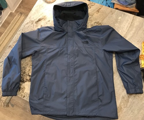 Rain Jacket Waterproof Navy Blue 