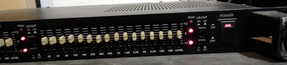 INKEL EQ - 9152 Equalizzatore grafico stereo - Immagine 3 di 4