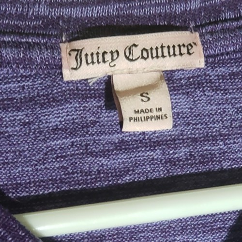 Juicy Couture Long Sleeves Top with Keyhole Neck Cutout - Size Small - WCtp011 - Picture 4 of 4