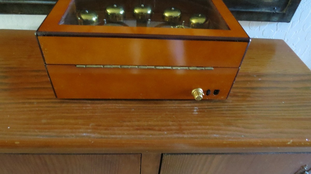 Mr Christmas Gold Label Concertina Wooden Music Box. | eBay