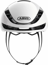 Image of ABUS Gamechanger 2.0 Road Helmet In Shiny White Size Medium (54-58cm)
